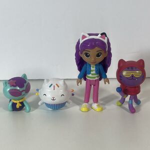 Gabby’s Dollhouse Figure Lot 5 Purrfect Dollhouse Characters Toys